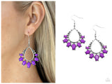 Flamboyant Ferocity - Purple Earring