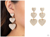 Couples Retreat - Gold Post Earring