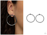 Spot On Opulence - Black Post Earring