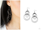 I Feel Dizzy - Black Earring