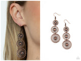 Gazebo Garden - Copper Earring