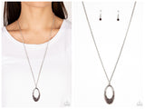 Dip Into Dazzle - Purple Necklace