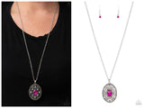 Sonata Swing - Pink Necklace