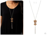 Perennial Powerhouse - Brown Necklace