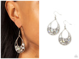 Regal Recreation - White Earring