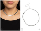 In No Time Flat - Silver Choker