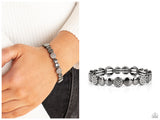 Dimensional Dazzle - Black Bracelet