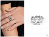 Treasured Twinkle - White Ring