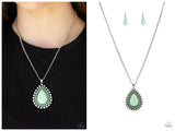 DROPLET Like Its Hot - Green Necklace