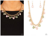 Frosted and Framed - Multi Necklace