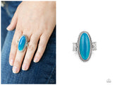 Oval Oasis - Blue Ring