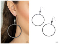 Work That Circuit - Silver Earring