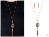 Palm Promenade - Copper Necklace