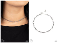 A-Frame A-Game - Silver Choker