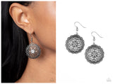 Flower Shop Sparkle - White Earring
