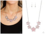 Garden Daydream - Pink Necklace