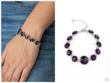 Lustrous Luminosity - Purple Bracelet