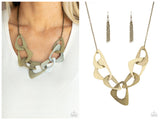 Guide To The Galaxy - Brass Necklace