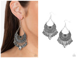Lunar Allure - Black Earring
