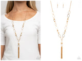 Taken with Tassels - Gold Necklace