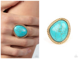 Take the High RODEO - Gold Ring