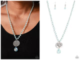 Priceless Plan - Blue Necklace
