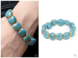 GLAZE a Trail - Blue Bracelet