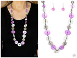 Seashore Spa - Purple Necklace