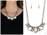 Never SLAY Never - Brass Necklace