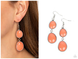 Mediterranean Myth - Orange Earring
