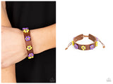 Flowery Frontier - Purple Bracelet