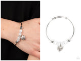 Vintage Vows - White Bracelet
