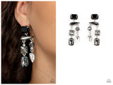 Hazard Pay - Silver Post Earring