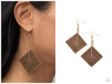 Block Party Posh - Copper Earring