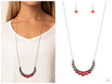 Horseshoe Bend - Red Necklace