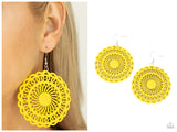 Island Sun - Yellow Earring