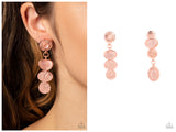 Asymmetrical Appeal - Copper Post Earring