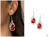Dancefloor Diva - Red Earring