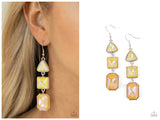 Cosmic Culture - Yellow Earring
