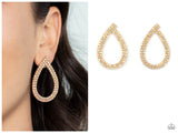 Diva Dust - Gold Post Earring