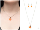 Cherokee Canyon - Orange Necklace