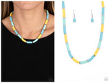 Rainbow Road - Blue Necklace