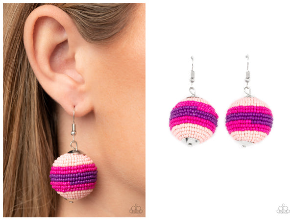 Zest Fest - Pink Earring