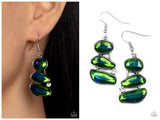 Gem Galaxy - Green Earring