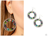 Wall Street Wreaths - Multi Earring