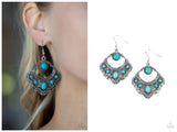 Saguaro Sunset - Blue Earring