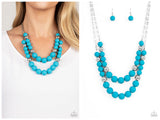 Vivid Vanity - Blue Necklace