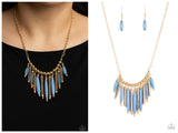 Bohemian Breeze - Blue Necklace