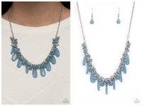 Bahama Mama Mode - Blue Necklace