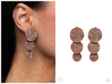 Ancient Antiquity - Copper Clip-on Earring